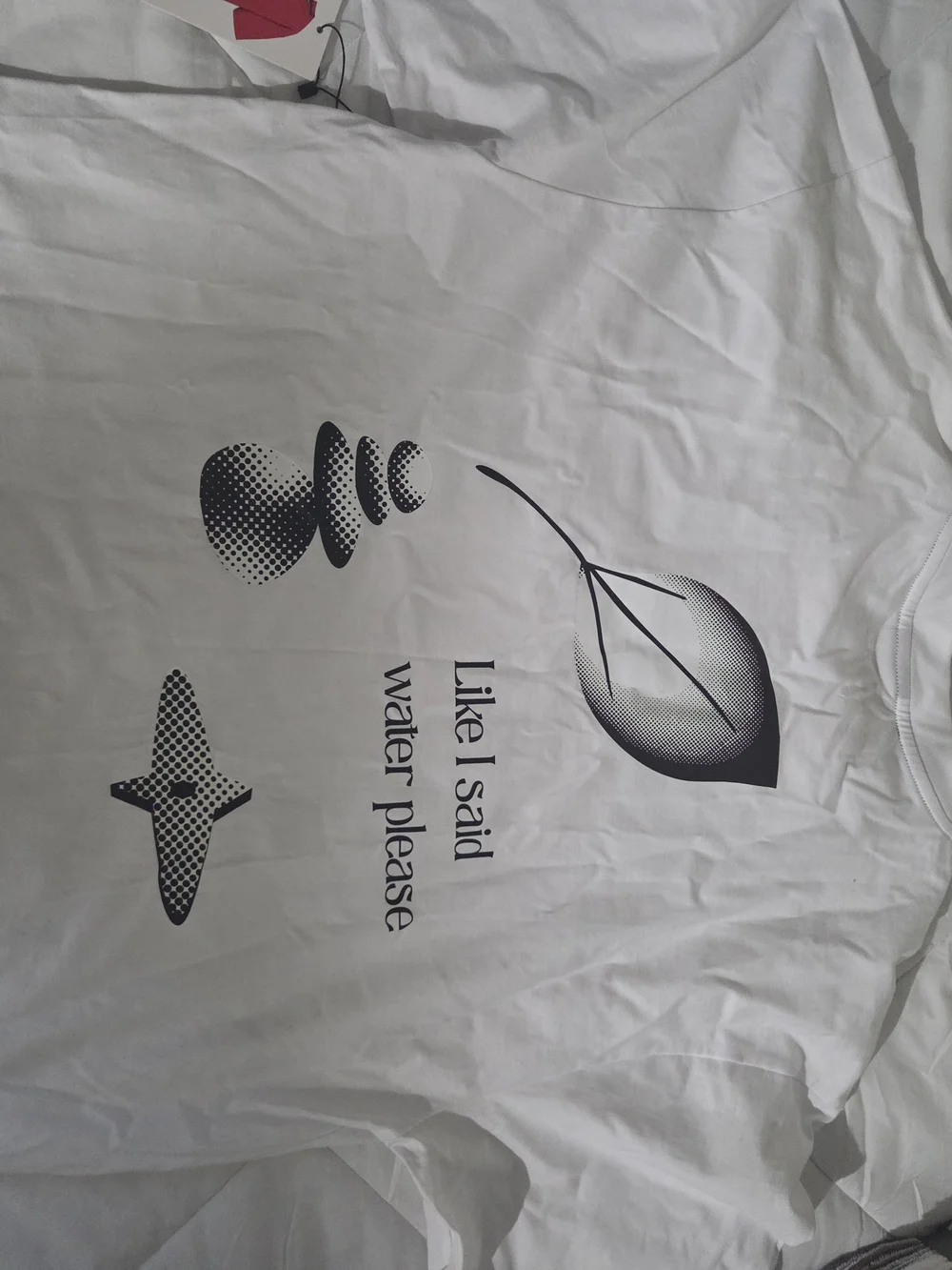Stay True White Graphic Tee - Large